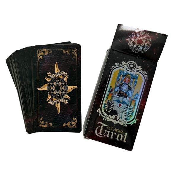 A.E. Waite Holographic Tarot Cards NEW - Picture 1 of 3